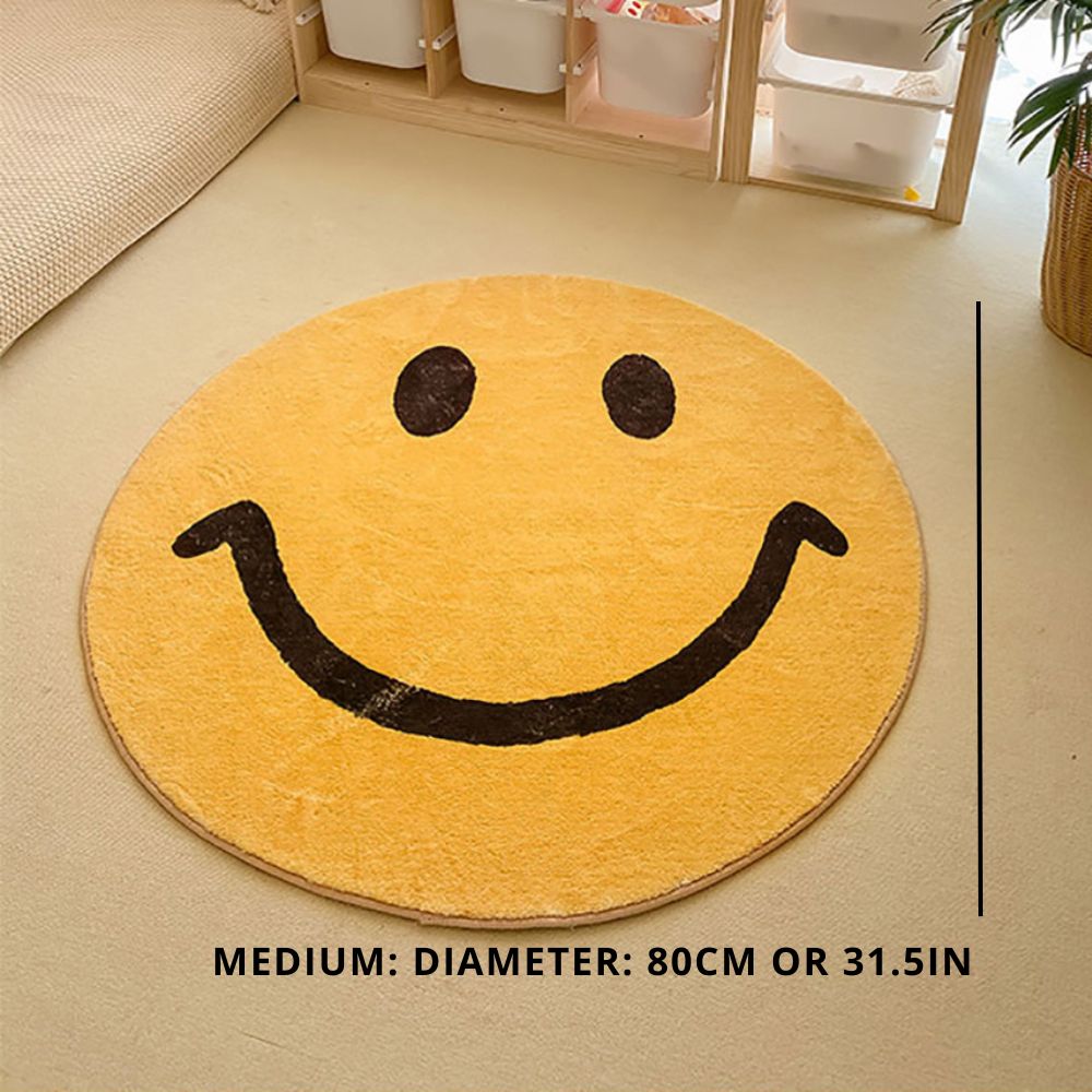 Gezellig Smileyvloerkleed