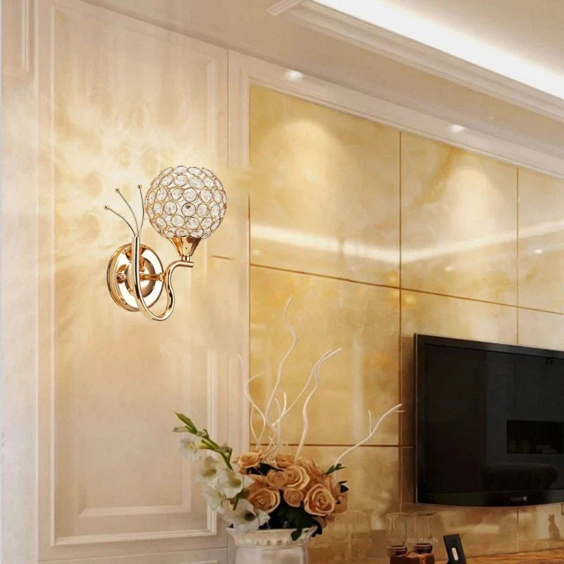 PrestigeShine - Kristallen Wandlamp