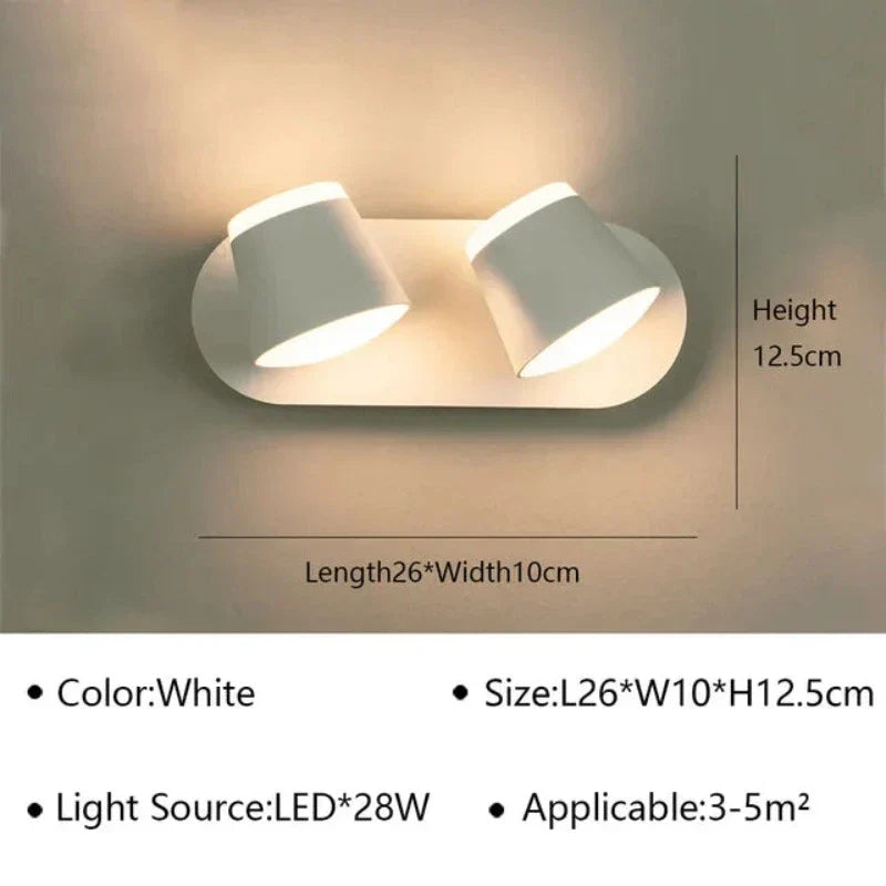 RevolveLumina - Draaibare Wandlamp