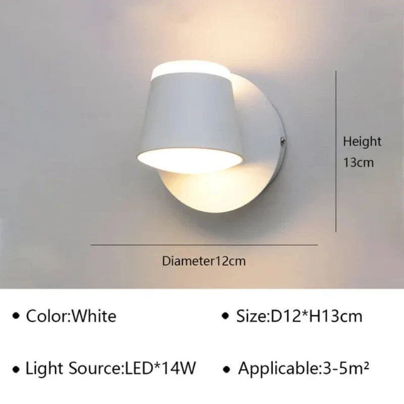 RevolveLumina - Draaibare Wandlamp