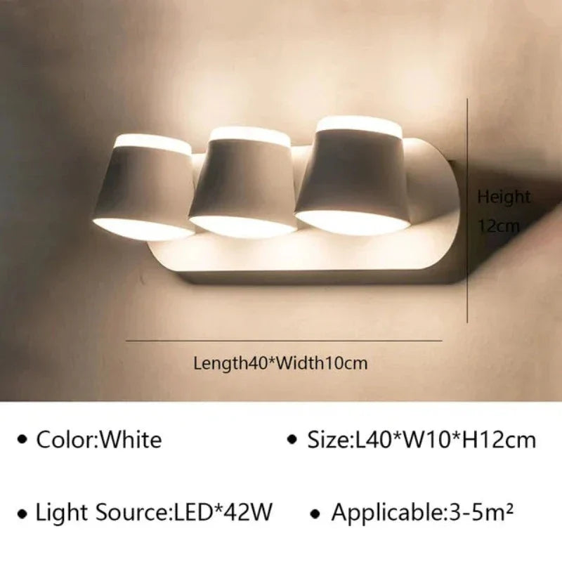 RevolveLumina - Draaibare Wandlamp