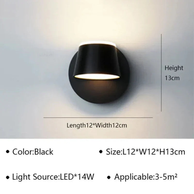 RevolveLumina - Draaibare Wandlamp
