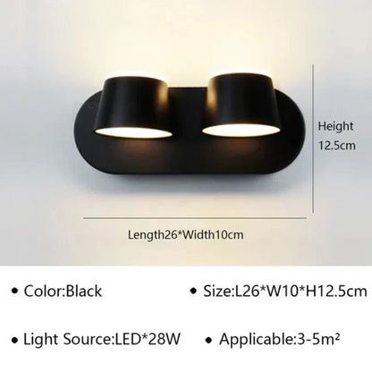 RevolveLumina - Draaibare Wandlamp