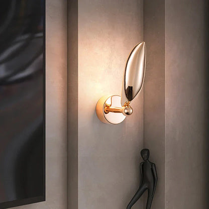 GoldenHorizon - Meeuwvormige Wandlamp in Goud