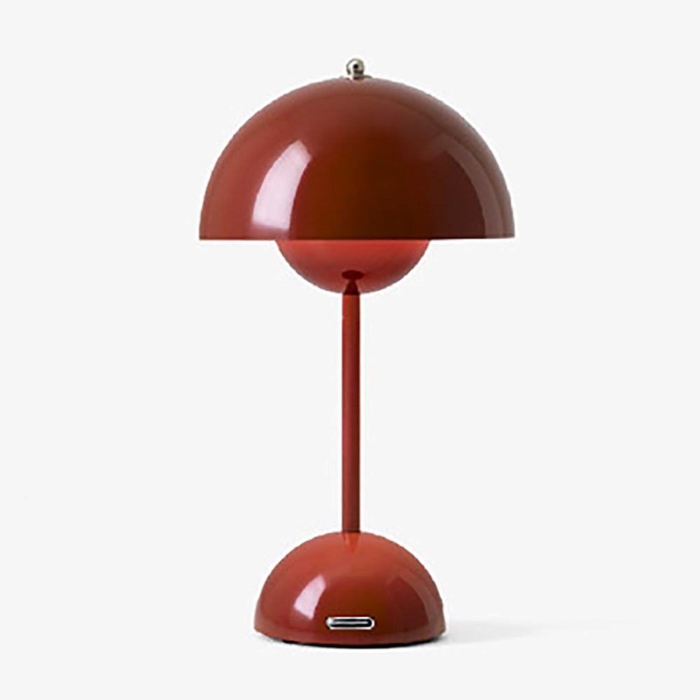 Paddestoel LED Tafellamp Oplaadbaar Touch Nachtlamp Sfeerverlichting Slaapkamer Design Lamp