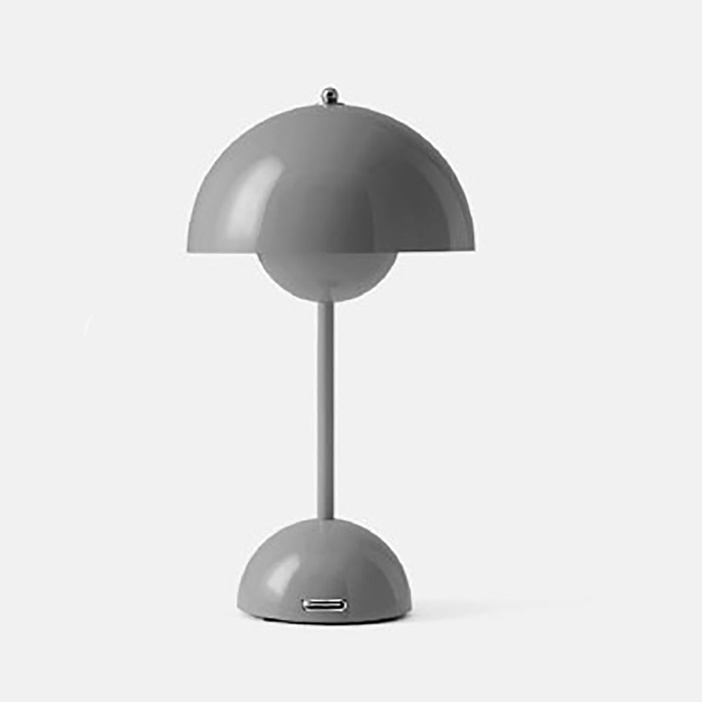 Paddestoel LED Tafellamp Oplaadbaar Touch Nachtlamp Sfeerverlichting Slaapkamer Design Lamp