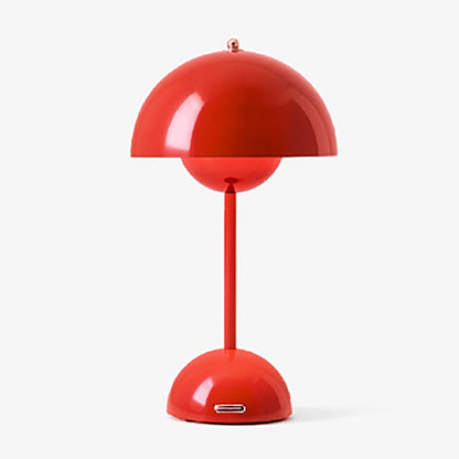 Paddestoel LED Tafellamp Oplaadbaar Touch Nachtlamp Sfeerverlichting Slaapkamer Design Lamp