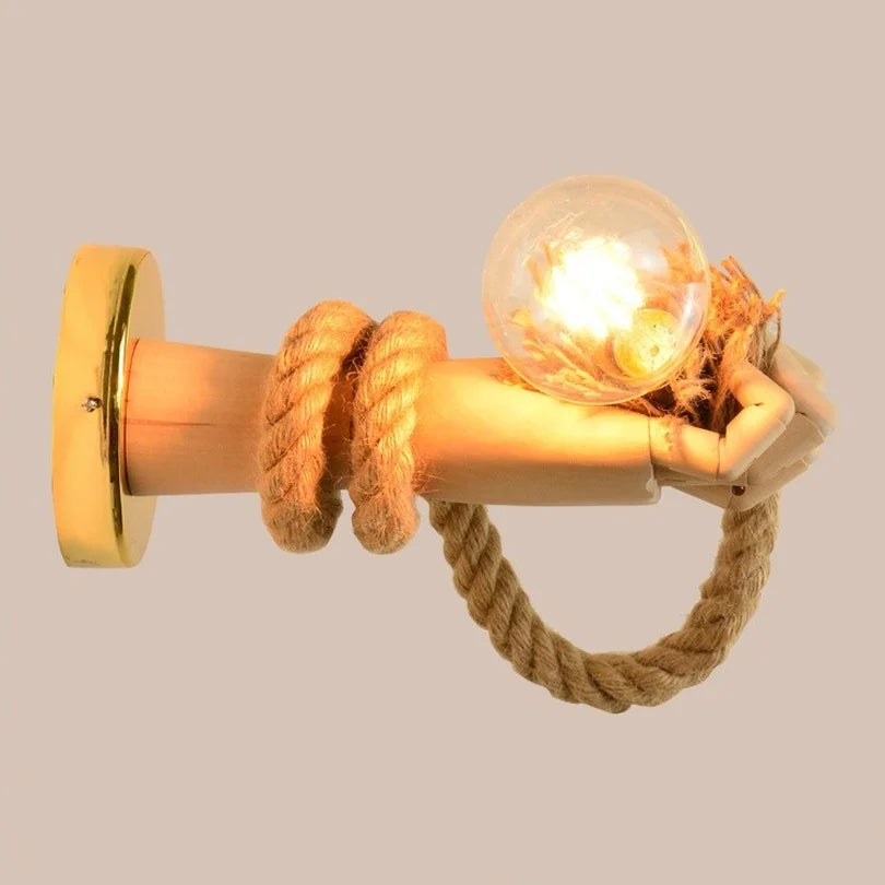 RusticLumina - Retro-Industriële Wandlamp