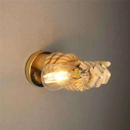 RusticLumina - Retro-Industriële Wandlamp