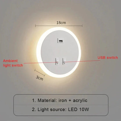 EliteLux - Sfeervolle Wandlamp