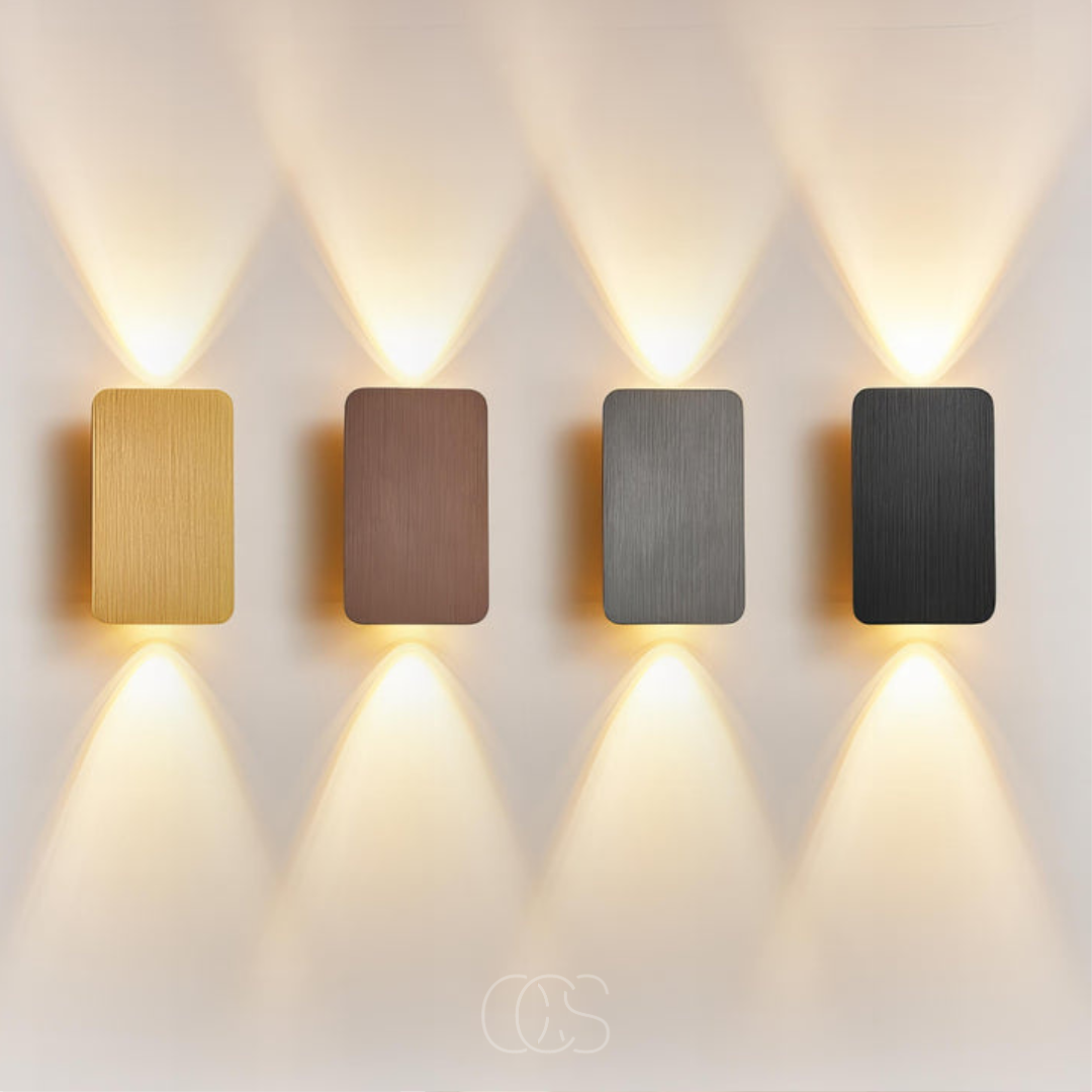 Houten Wandlamp LED Design Wandverlichting Modern
