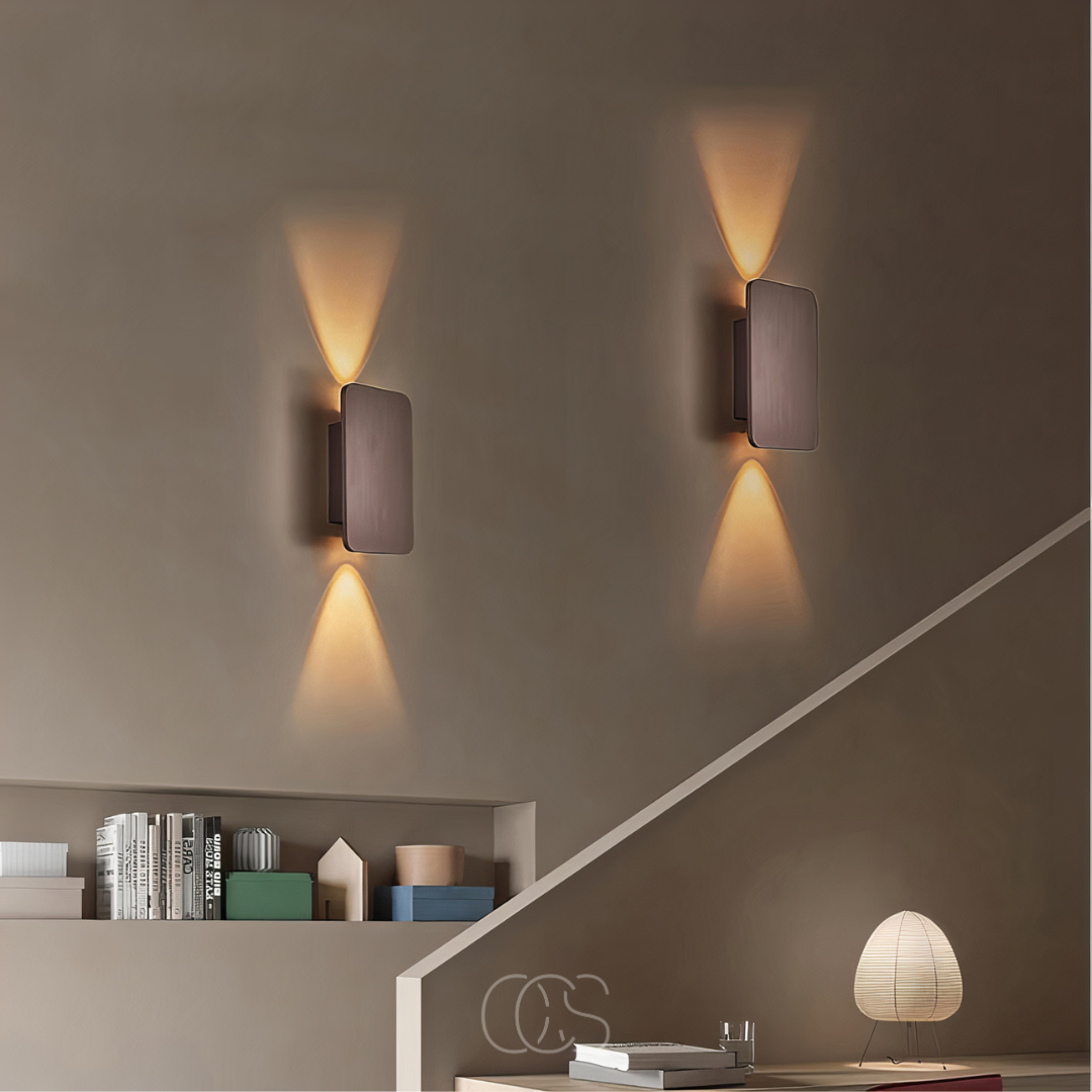 Houten Wandlamp LED Design Wandverlichting Modern