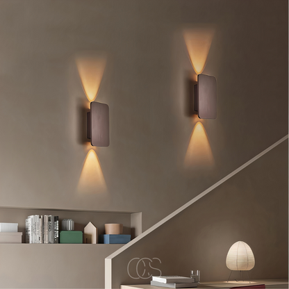 Houten Wandlamp LED Design Wandverlichting Modern