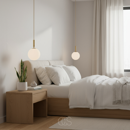 Scandinavische Hanglamp Goud Design Lamp