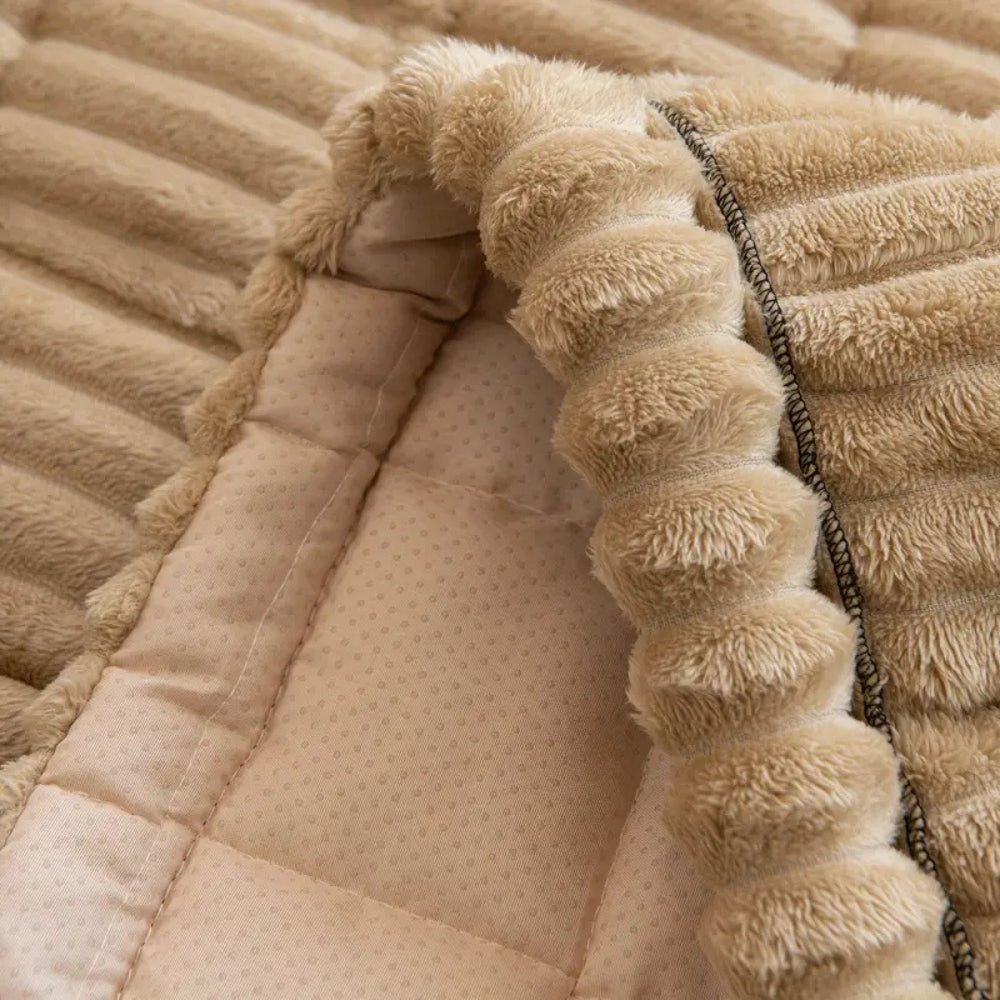 Luxe bankhoes flanel – zachte bankbeschermer