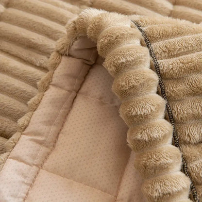 Luxe bankhoes flanel – zachte bankbeschermer
