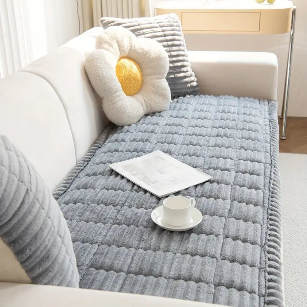 Luxe bankhoes flanel – zachte bankbeschermer