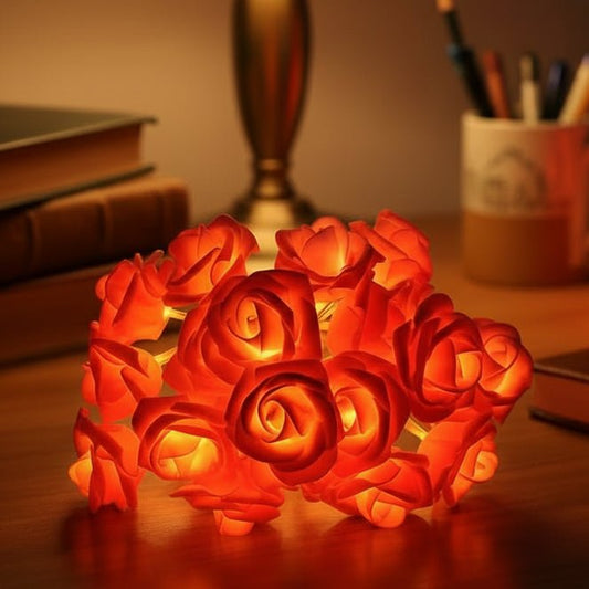 Rozen lichtslinger – romantische LED verlichting
