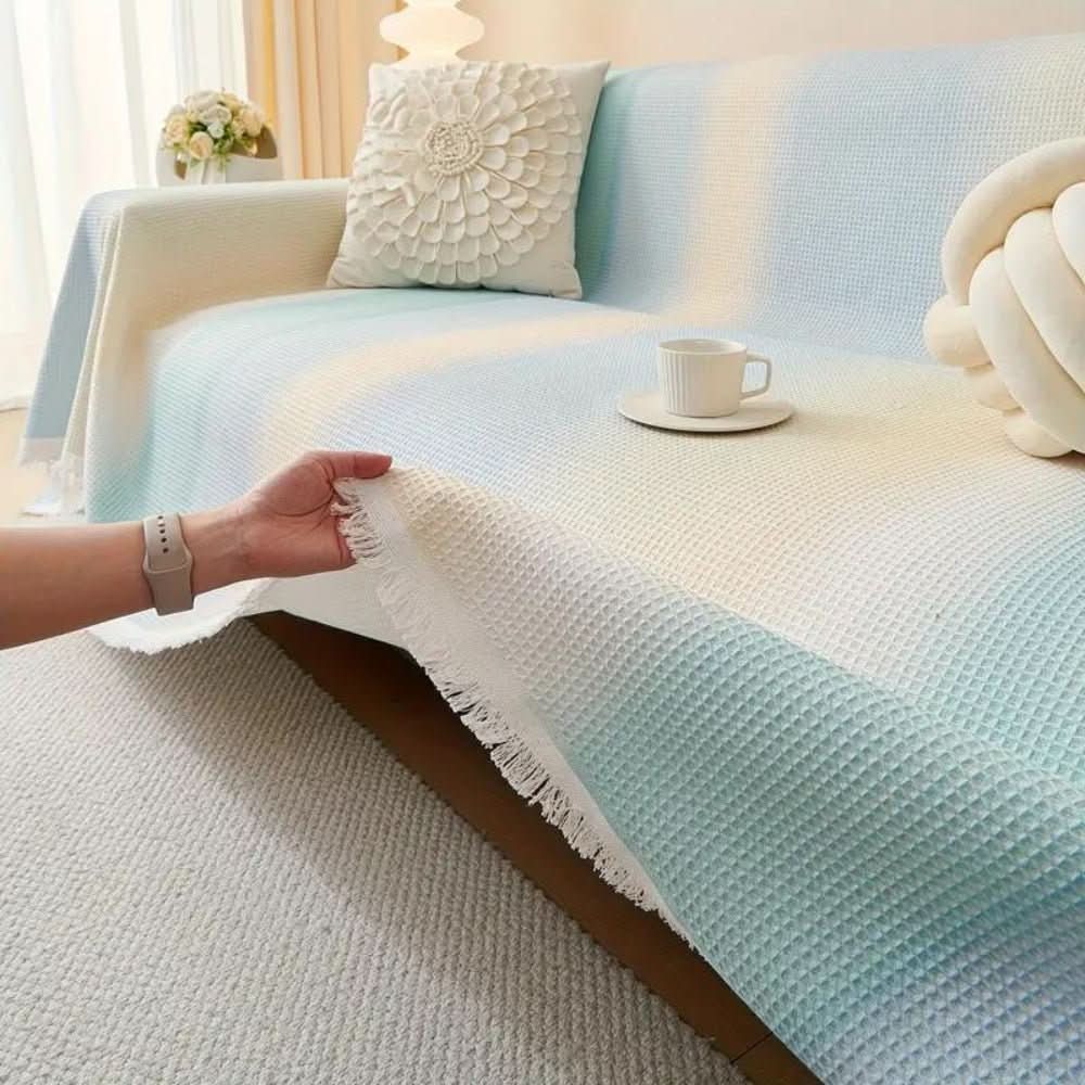 Koelende bankhoes – antislip sofa cover