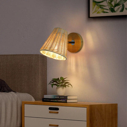 EcoLux - Draaibare Geweven Wandlamp