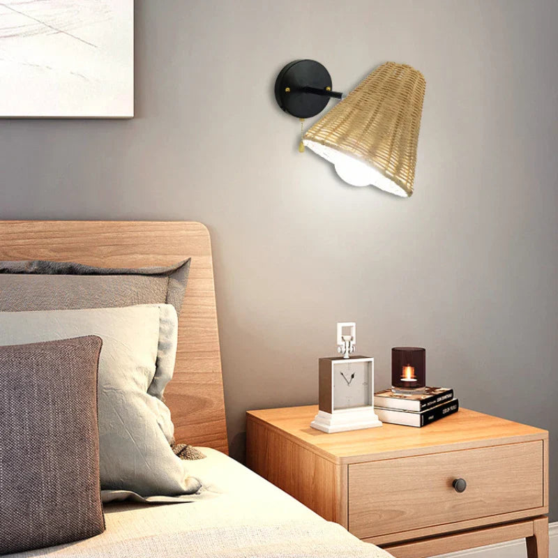 EcoLux - Draaibare Geweven Wandlamp