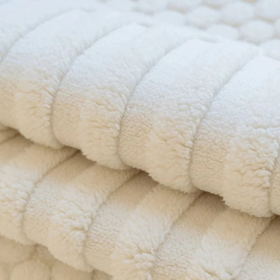 Fleece bankhoes dik – warme sofa cover