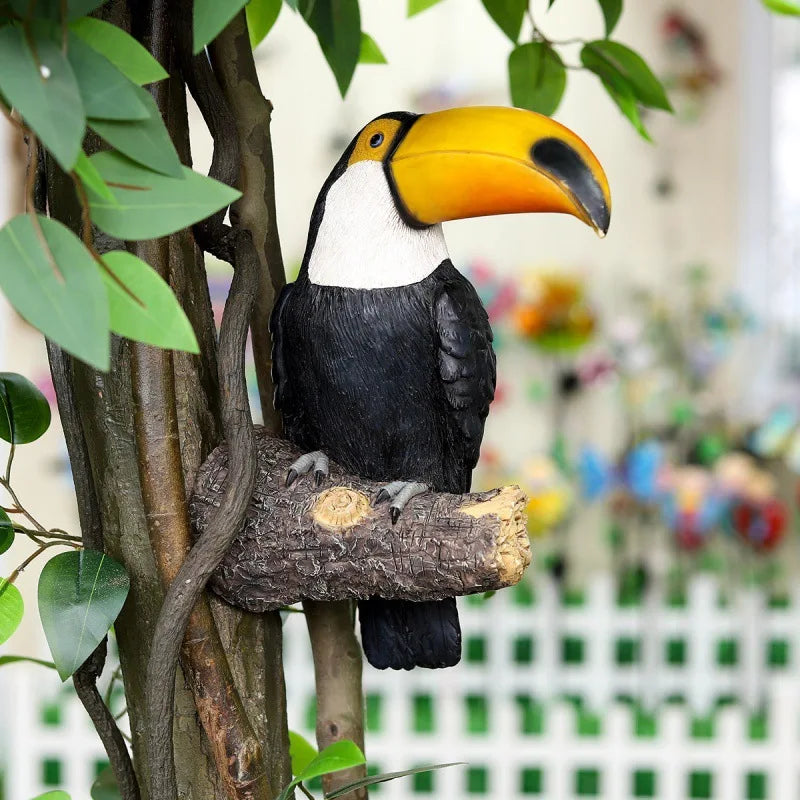 Toekan Vogel Beeldje Hangend