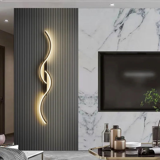 LED Wandlamp Minimalistisch Lang Design Wandverlichting