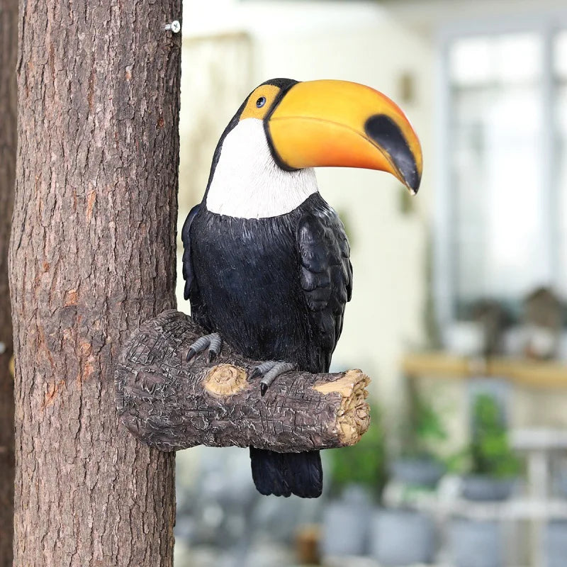 Toekan Vogel Beeldje Hangend