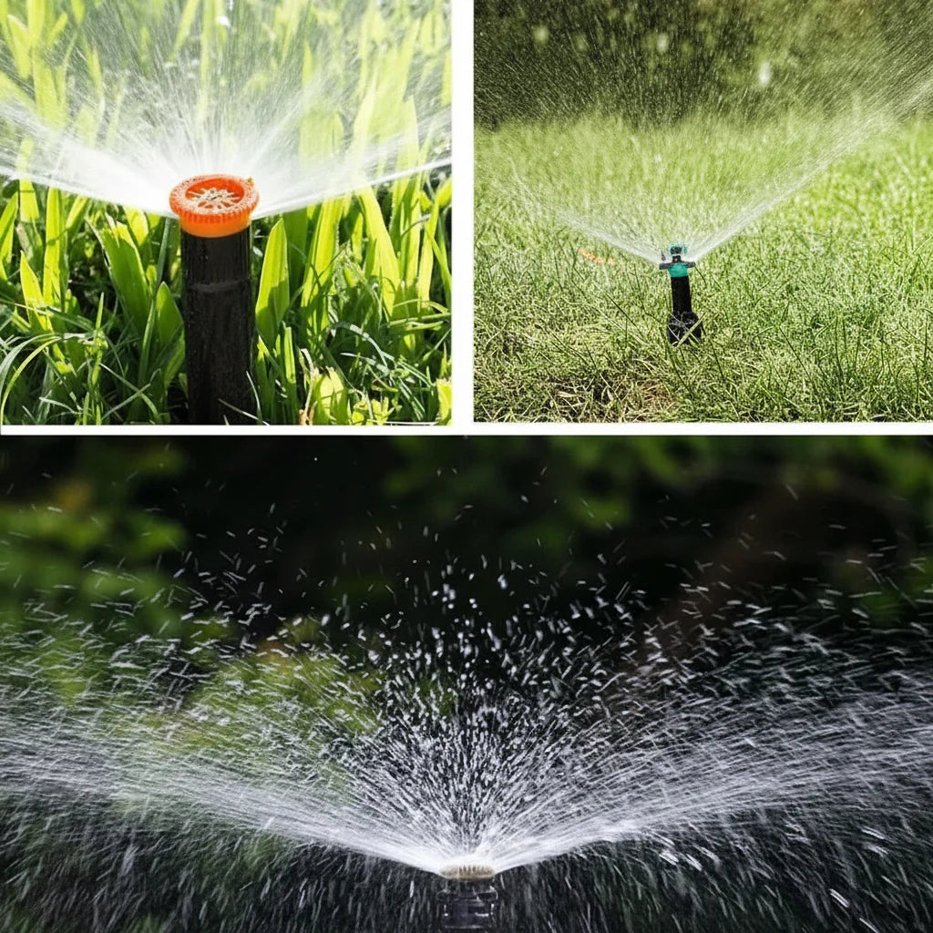 360° Roterende Sproeikop – Efficiënte Tuinbewatering