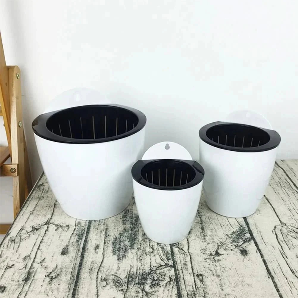 Verticale Zelfwaterende Bloempot – Moderne Plantenhouder