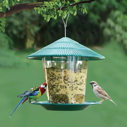 Automatische Vogelvoederbak