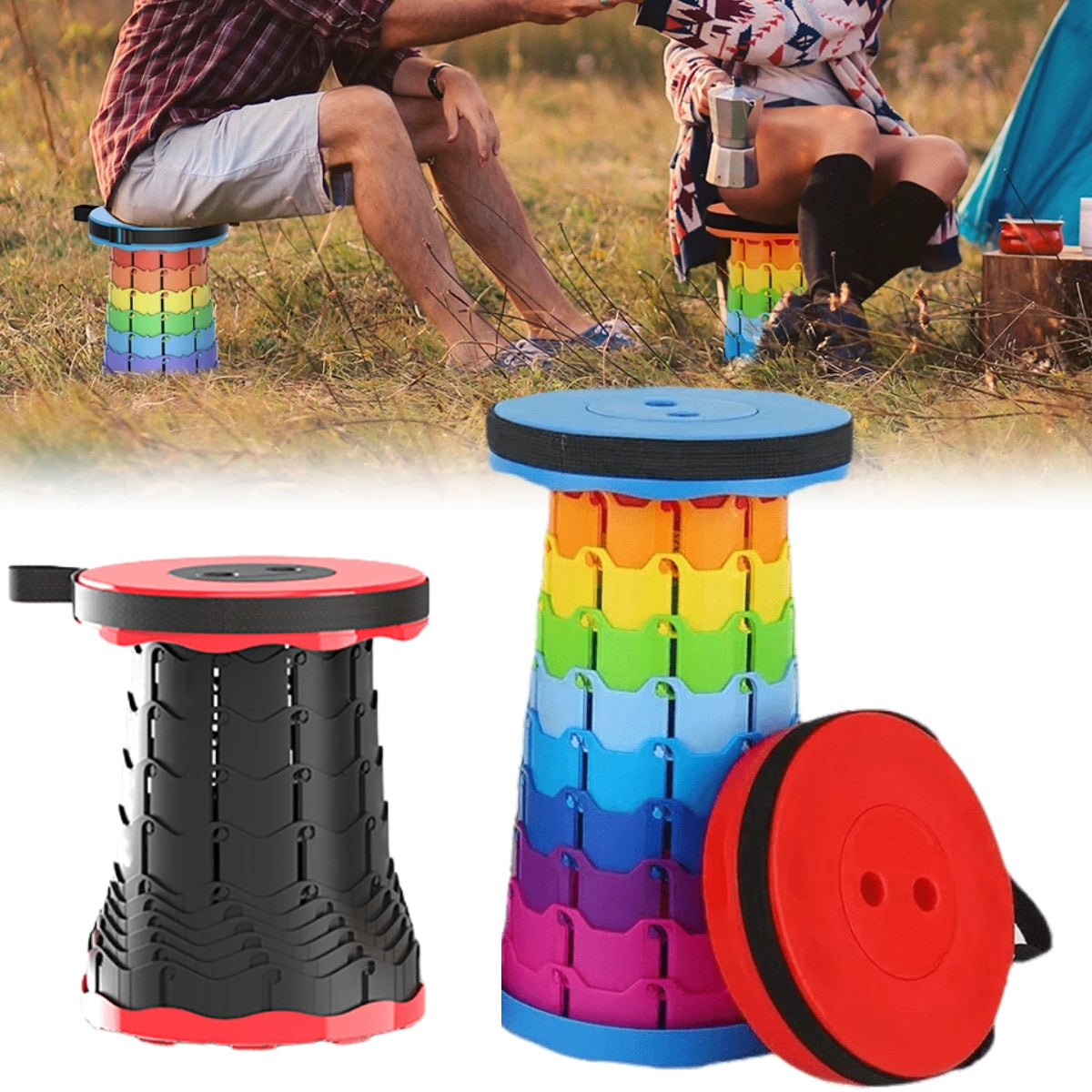 Festival Kruk™ De uitvouwkruk, perfect voor onderweg!
