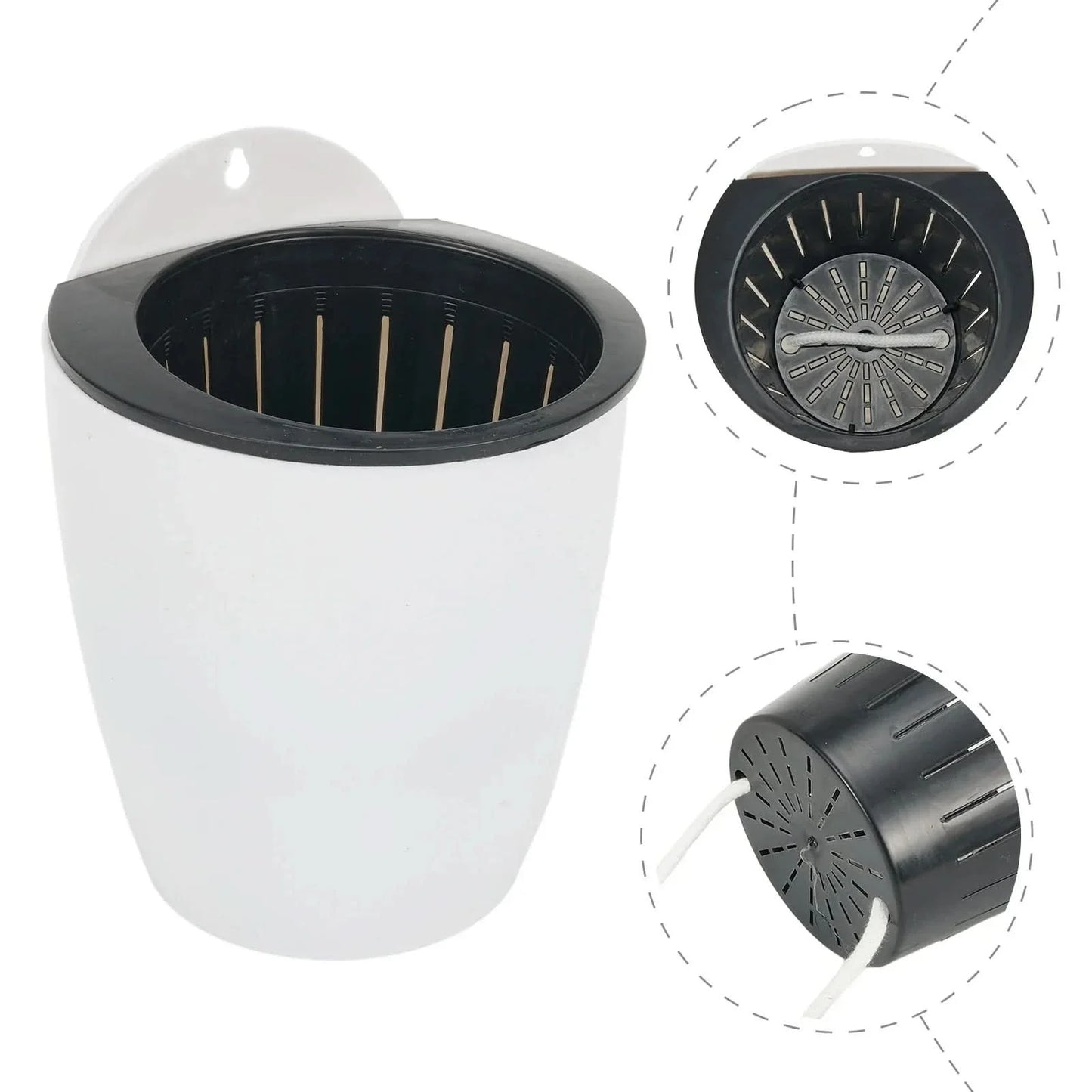 Verticale Zelfwaterende Bloempot – Moderne Plantenhouder