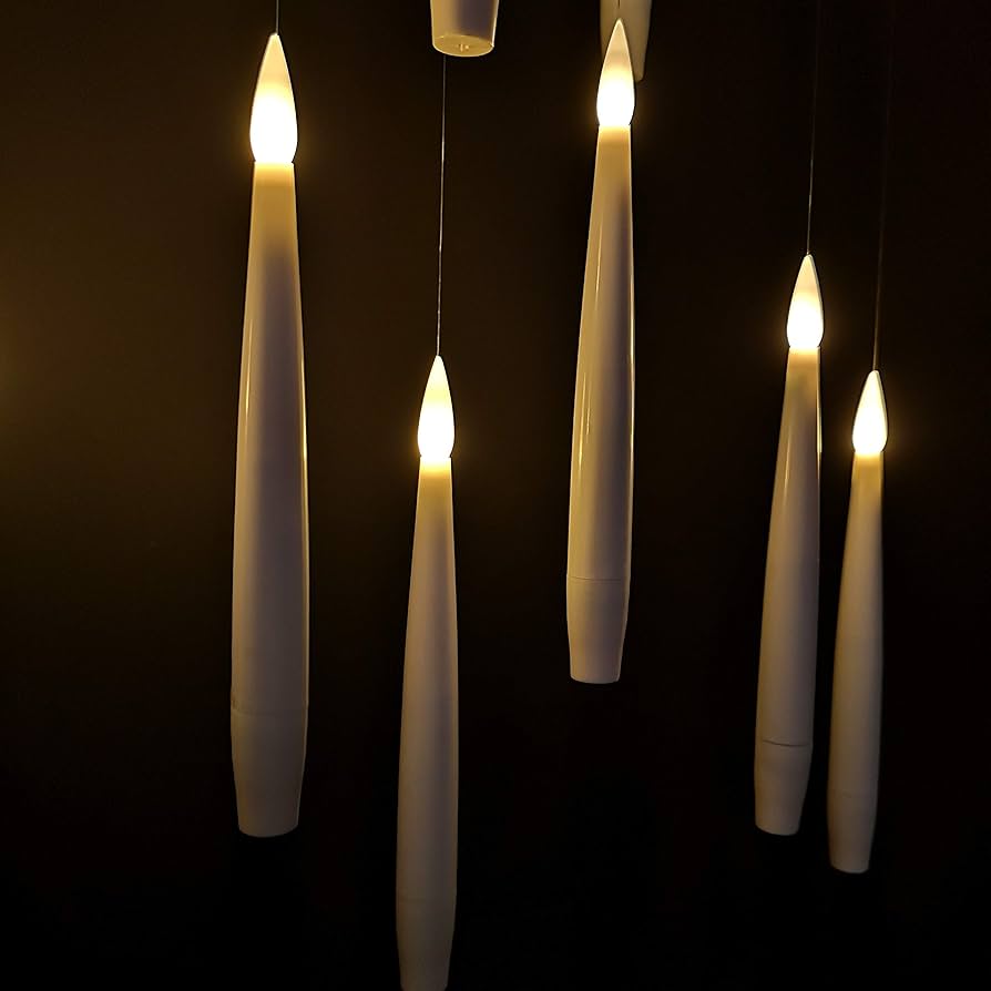 Zwevende LED Kaarsen
