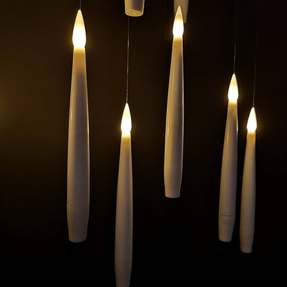 Zwevende LED Kaarsen