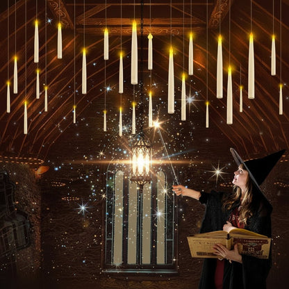 Zwevende LED Kaarsen
