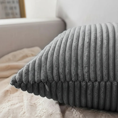 PLUSHCORD Soft Corduroy Cushion Cover