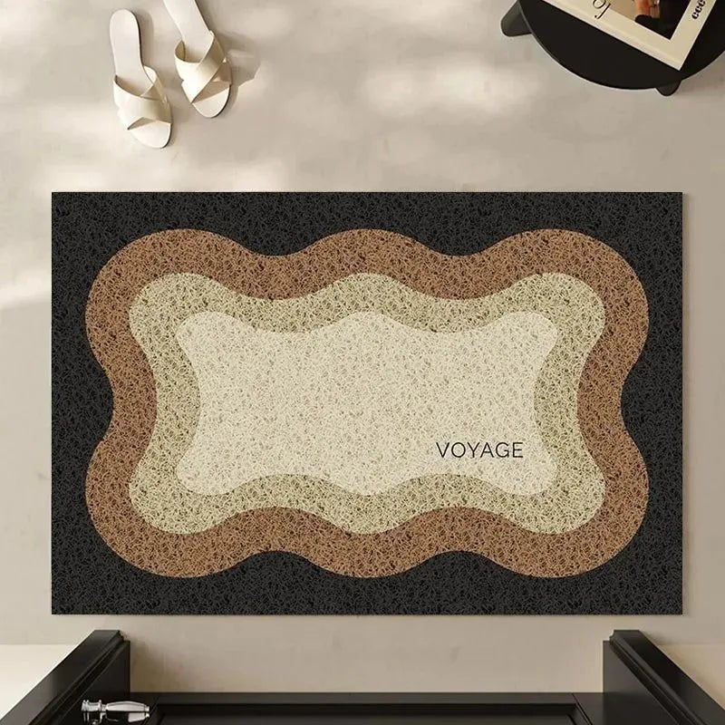 Geometrisch vloerkleed – flanellen tapijt