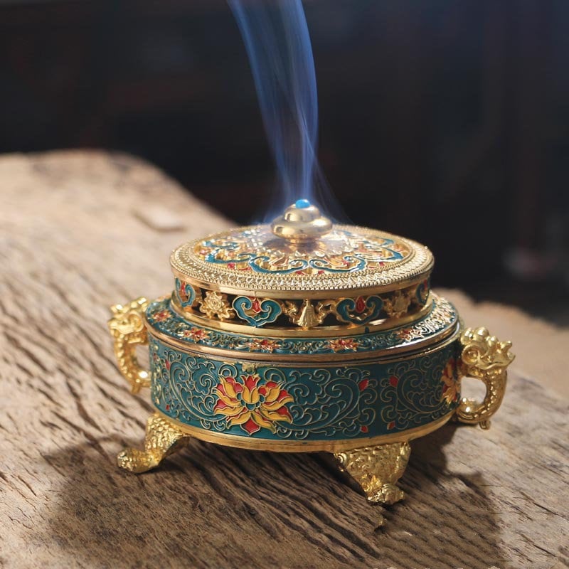 Tibetaanse Schaal Wierookbrander