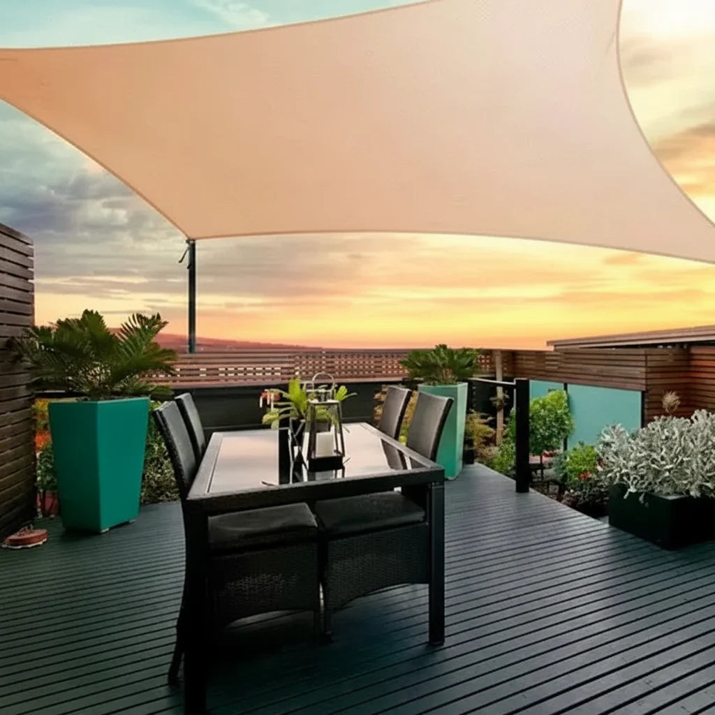 Waterdicht Zonnescherm – UV Bescherming Regenbescherming Terras