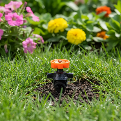 360° Roterende Sproeikop – Efficiënte Tuinbewatering