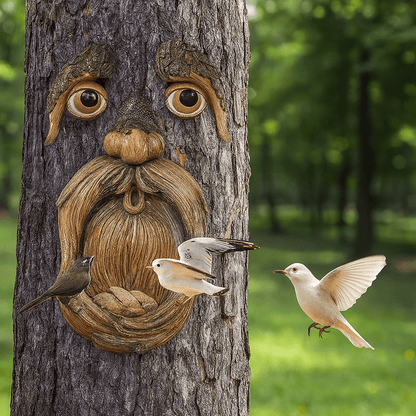 Vogelhuisje Boomgezicht