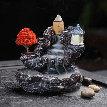 Backflow wierookhouder – waterval