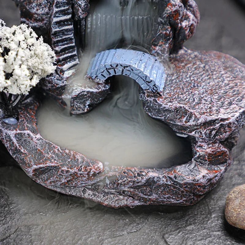 Backflow wierookhouder – waterval