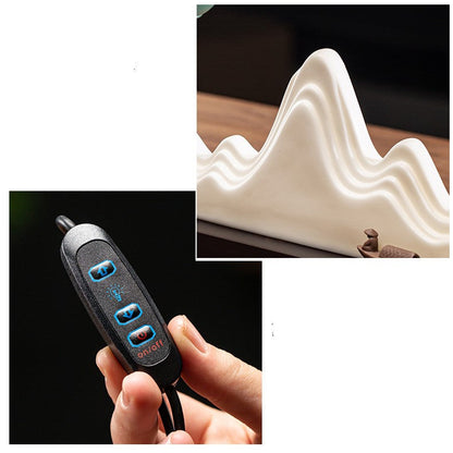 Zenfall Backflow Wierookhouder met LED