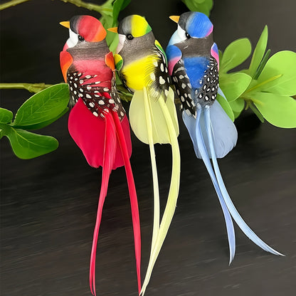 Decoratie Vogels Set 6 Stuks Hangdecoratie Tuin