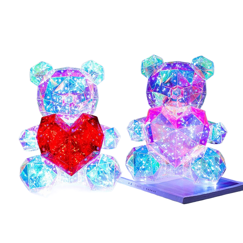Rozen Beer LED Teddy Beer 30cm