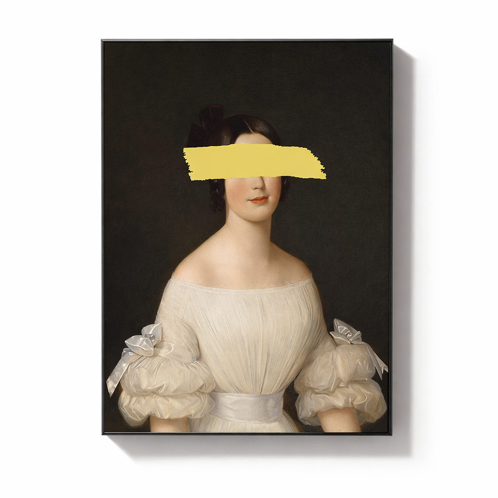 Modern Abstract Canvas – Vrouw Kunst