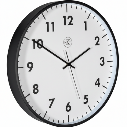 Wandklok 40 cm Kunststof – Moderne Design Klok – New
